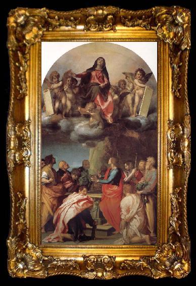 framed  Andrea del Sarto Tikiri Panqia assumptions, ta009-2